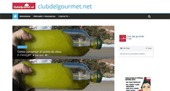 Desktop Screenshot of clubdelgourmet.net